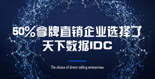 天下数据参加2018世界直销品牌节